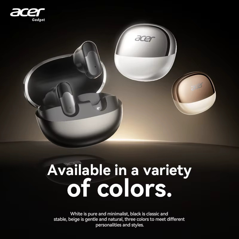 Acer Ohr628 Kabellose In-Ear Kopfhörer mit Geräuschunterdrückung in Schwarz - Bild 3