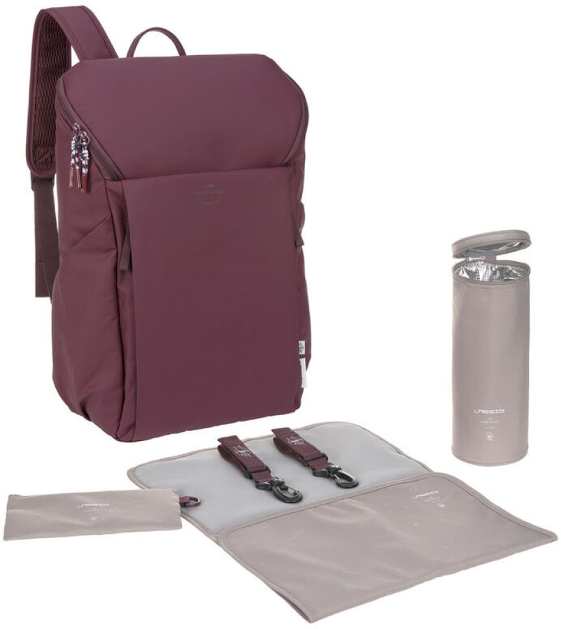 Lässig Wickelrucksack GRE Slender Up in Deep Red - Bild 4
