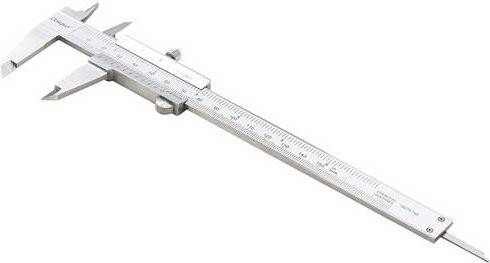 Dasqua Monoblock-Messschieber 300mm aus Edelstahl in Silber DIN EN 862 - Bild 1