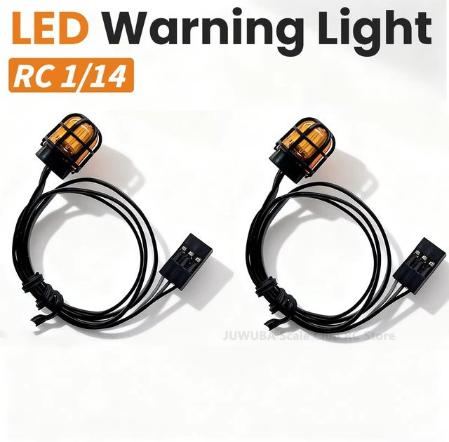 JUWUBA LED-Warnleuchte 360-Grad-Drehleuchte, Baumaschinenlampe, 1:14 - Bild 1