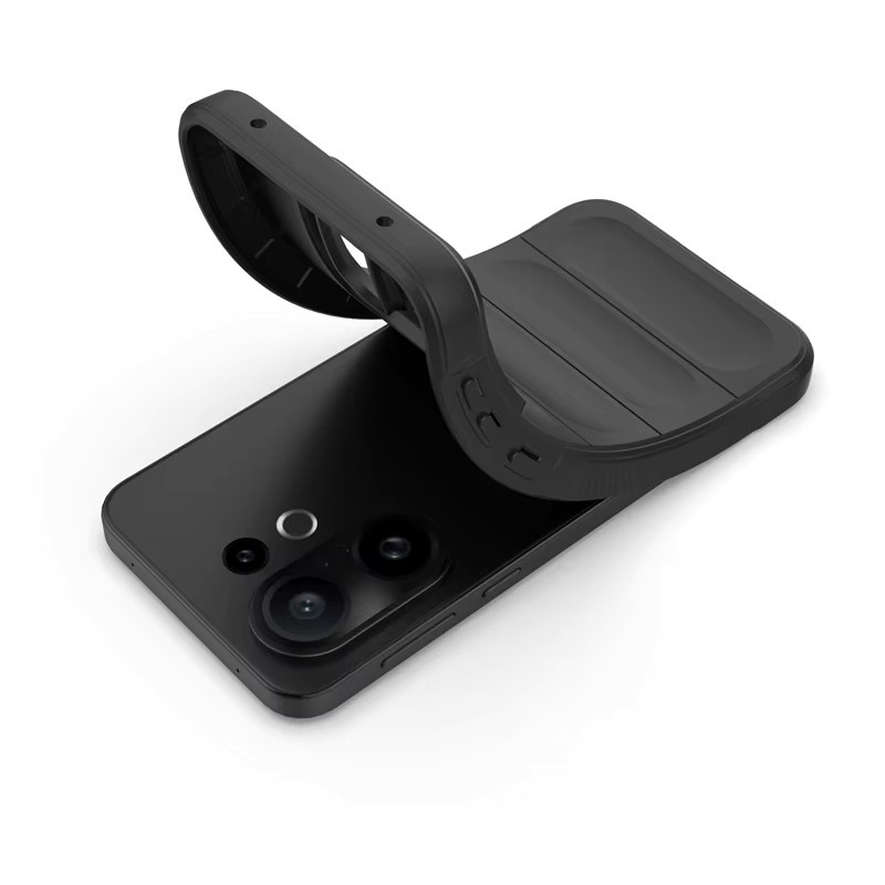 Schutzhülle aus weichem Silikon-TPU für Vivo X200 Pro und Vivo X300 Pro in Schwarz - Bild 4