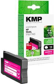 KMP Tintenpatrone für HP 953XL F6U17AE, Magenta, bis 2000 Seiten - Bild 1