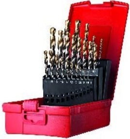 Dormer Spiralbohrer Set HSS Typ N in roter Box, 51-teilig, 1-6mm x 0,1 in A002 - Bild 1