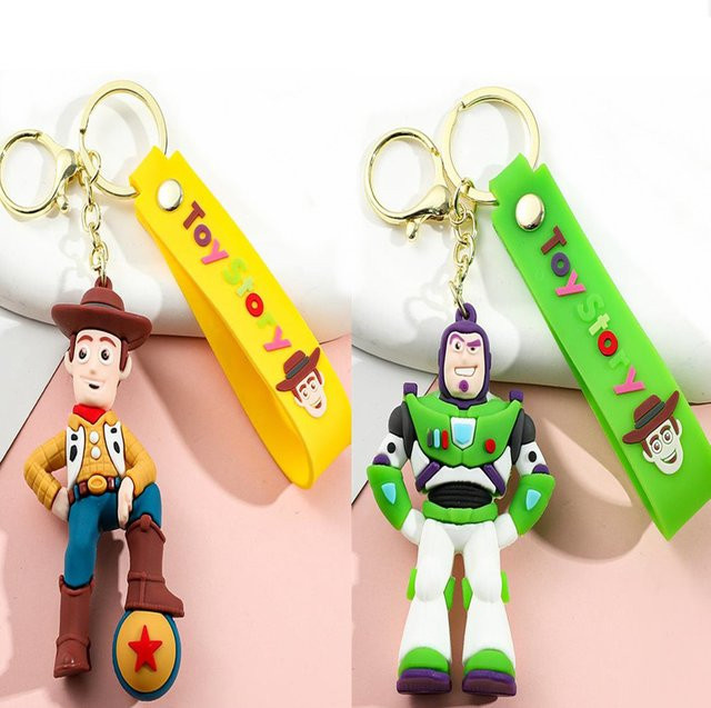 Bandai Disney Toy Story Actionfiguren Schlüsselanhänger, 1-teiliges Set - Bild 1