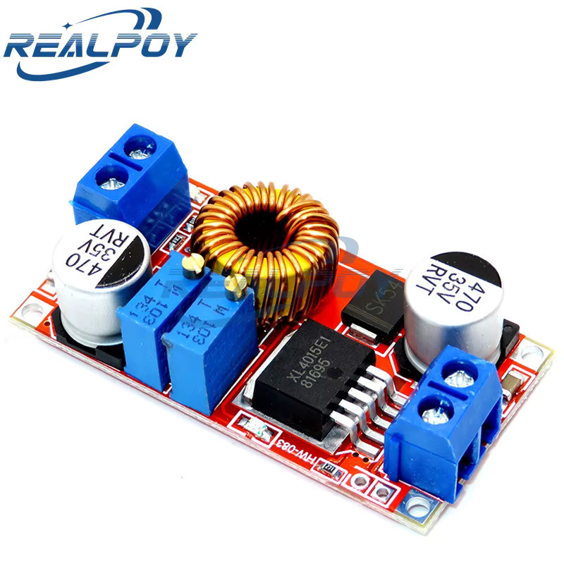 REALPOY 2-in-1 XL4015 5A Step-Down-Lademodul mit Voltmeter und Amperemeter für CC/CV Konstantstrom und Konstantspannung - Bild 2