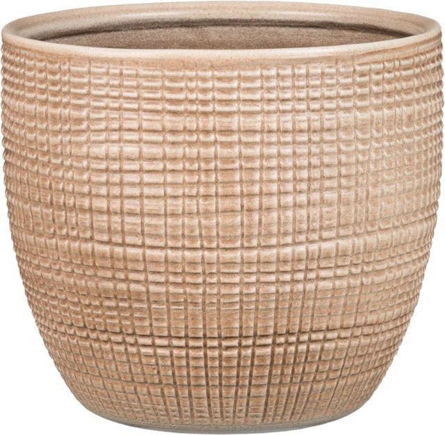 Scheurich Übertopf 866 Canela in Beige, Durchmesser: 19 cm - Bild 1