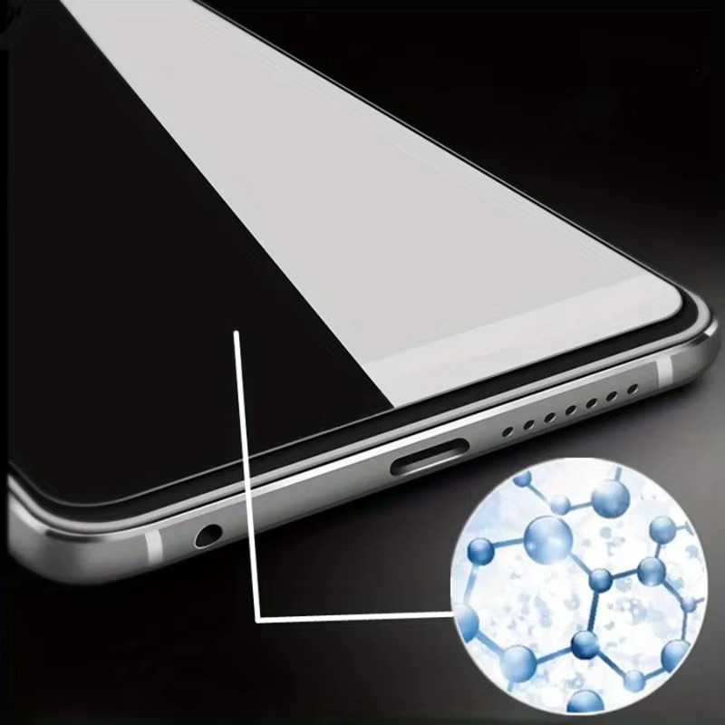 5 Stück Xiaomi Full Cover Displayschutzfolien aus gehärtetem Glas, transparent, passend für Redmi Note 14 13 Pro Plus 12 Pro 11S 11 10 9 8 Pro Max - Bild 2