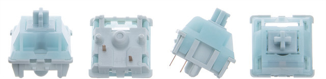 EPOMAKER Creamy Jade Lineare Mechanische Tastaturschalter, 100 Stück, 5-Pin, MX-kompatibel, vorgeschmiert - Bild 1