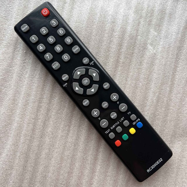 TCL Fernbedienung RC3000E02 Wireless TV-Controller in Schwarz - Bild 1