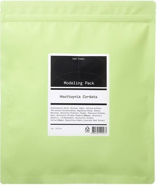 ONE THING Houttuynia Cordata Paste, 1000 g, für empfindliche Haut - Bild 1