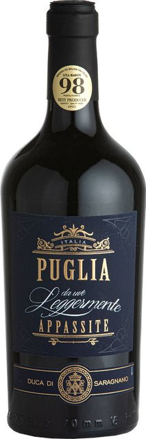 Duca di Saragnano Puglia Rosso IGT, Primitivo, Rotwein, 0,75 l - Bild 1