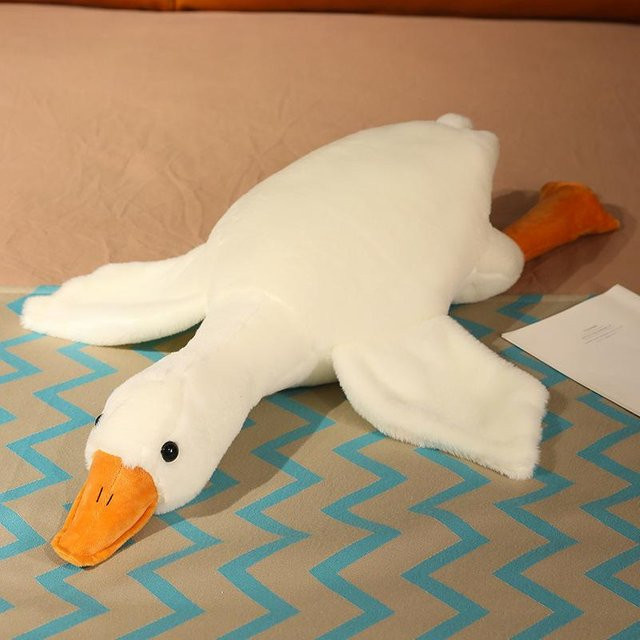 Große weiße Gans Puppe, Plüschtier, 50cm - Bild 1
