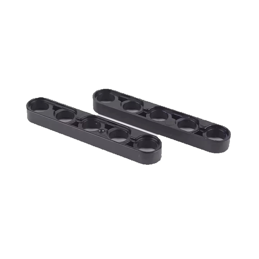 JIAJIALE High-Tech Montieren Partikel Ziegel Bausteine Kit, 10-teiliges Set, Schwarz - Bild 2