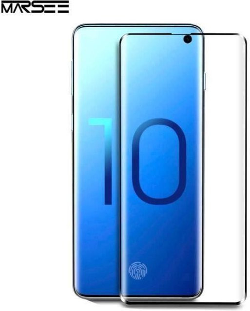 Samsung Galaxy S10 Displayschutzfolie aus gehärtetem Glas, 9H Härte, HD Ultra Transparent - Bild 1
