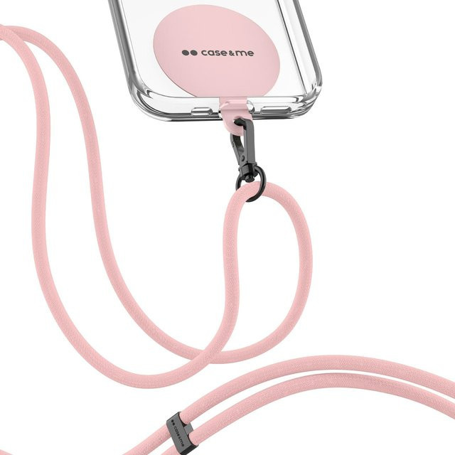 Simply Lace Universal-Handyband mit Plättchen von SBS in Rosa - Bild 1