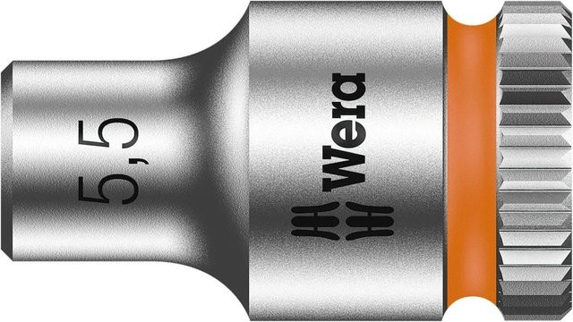 Wera Zyklop Steckschlüsseleinsatz 8790 HMA 5 5 X23 in Silber - Bild 1