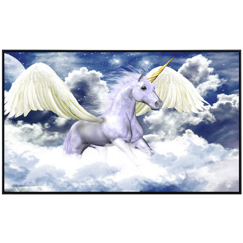 papermoon Infrarotheizung EcoHeat Pegasus Einhorn in Bunt mit Matt-Effekt, App-Steuerung und Überhitzungsschutz - Bild 2