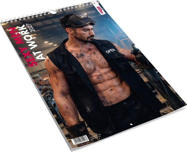 Sexy Men at Work 2027, Wandkalender - Bild 1