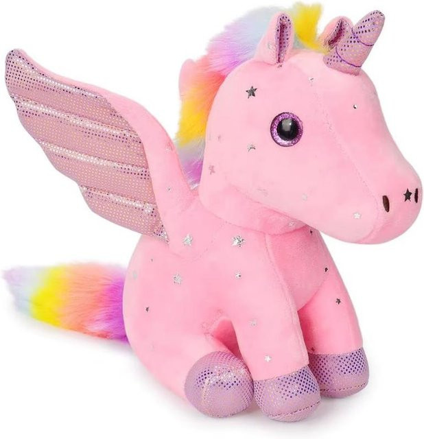 Bai Fen Bai Toys Plüsch-Einhorn, Stofftier, 22cm, ab 3 Jahre - Bild 1