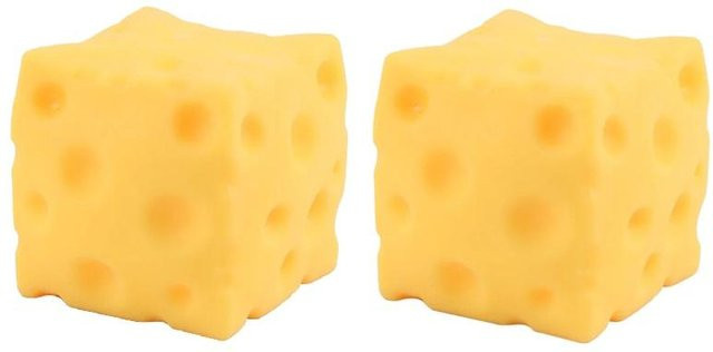 Needoh Squishy Quadrat Käse, Quetschspielzeug, Stressabbau, Sensorisches Spielzeug - Bild 1