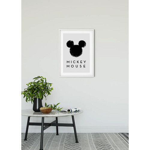 Komar Wandbild Minnie Mouse Silhouette bunt B/H: 50 x 70 cm - Bild 2