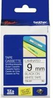 Brother TZe-221 P-touch Schriftbandkassette, thermisch, Farbe: Weiß, Schriftfarbe: Schwarz, Breite: 9 mm, Länge: 8 m - Bild 2