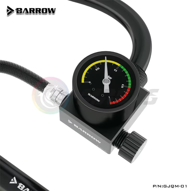 Barrow GJQM-01 Luftdruck-Lecktester für Computer-Wasserkühlungen in Schwarz - Bild 3