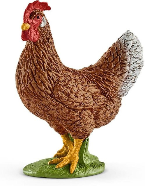 Schleich Henne Spielfigur, Tiere, Braun - Bild 1