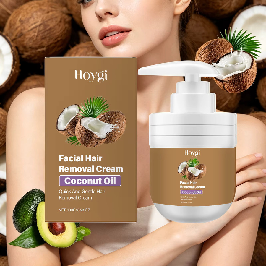Hoygi Haarentfernungscreme Kokos, Unisex, 100 g - Bild 2