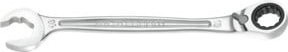 Facom Duo-Knarren-Ring-Maulschlüssel Kombination Silber, 18 mm - Bild 1