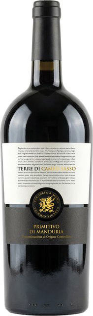 Terre di Campo Sasso Primitivo di Manduria DOC, Primitivo, trocken, Rotwein, 2023, 1,5 l - Bild 1