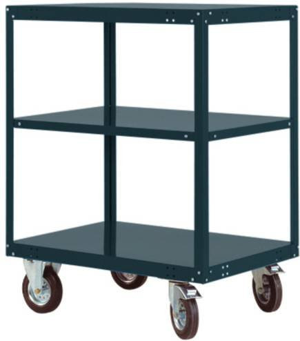 Manuflex TRANSOMOBIL TP4083.7016 Etagenwagen Anthrazit B/T/H: 120,0 x 129,5 x 80,0 cm - Bild 1