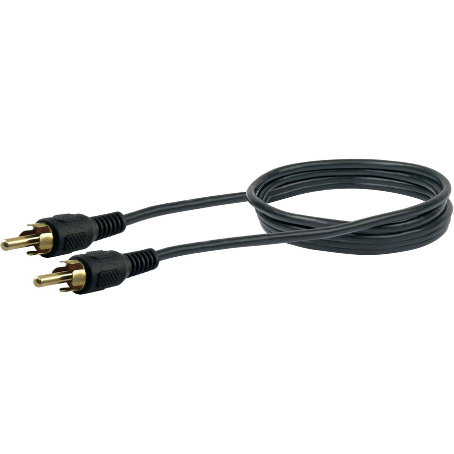 Schwaiger HQ AUDIO Anschlusskabel Cinch auf Cinch in Schwarz, 3,0 m - Bild 2