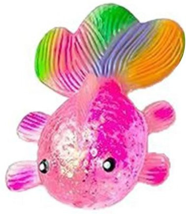 Vogue Wardrobe Glitzerpuder Fisch Quetschspielzeug, orange - Bild 1