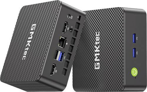 GMKtec Mini PC G3S mit Intel N95 Prozessor, 8GB RAM, 128GB SSD, Intel UHD Graphics, Windows 11 Pro, Schwarz - Bild 1