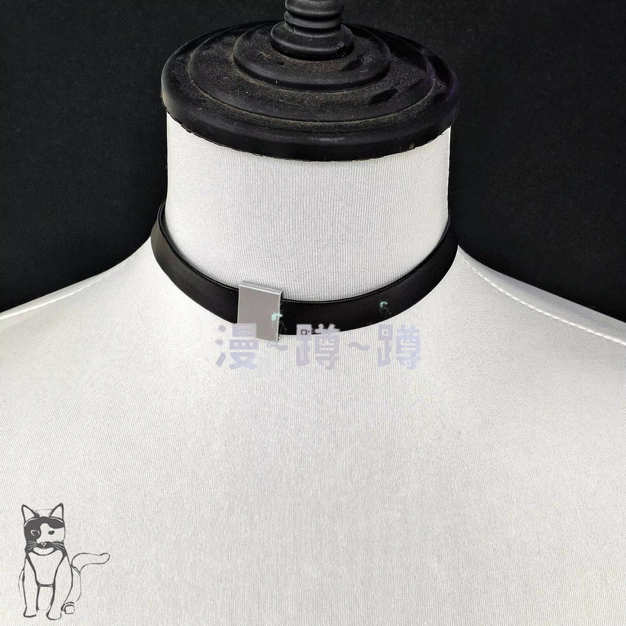 BOMP Halskette, Ohrringe, Ohrclip, Schwarz, Unisex - Bild 1