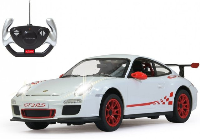 Jamara Porsche GT3 RS RC Auto Sportwagen weiß 1:14 - Bild 1