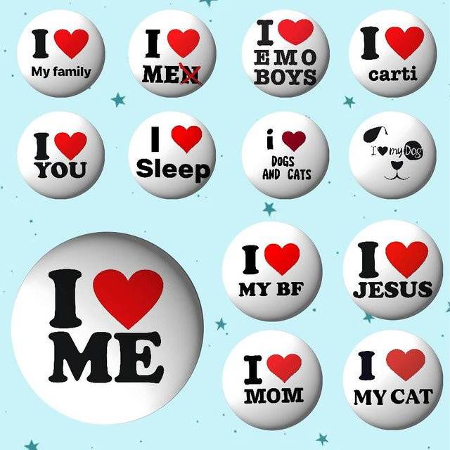 Bilibili Brosche, Cartoon, rund, Ornament-Pin - Bild 1