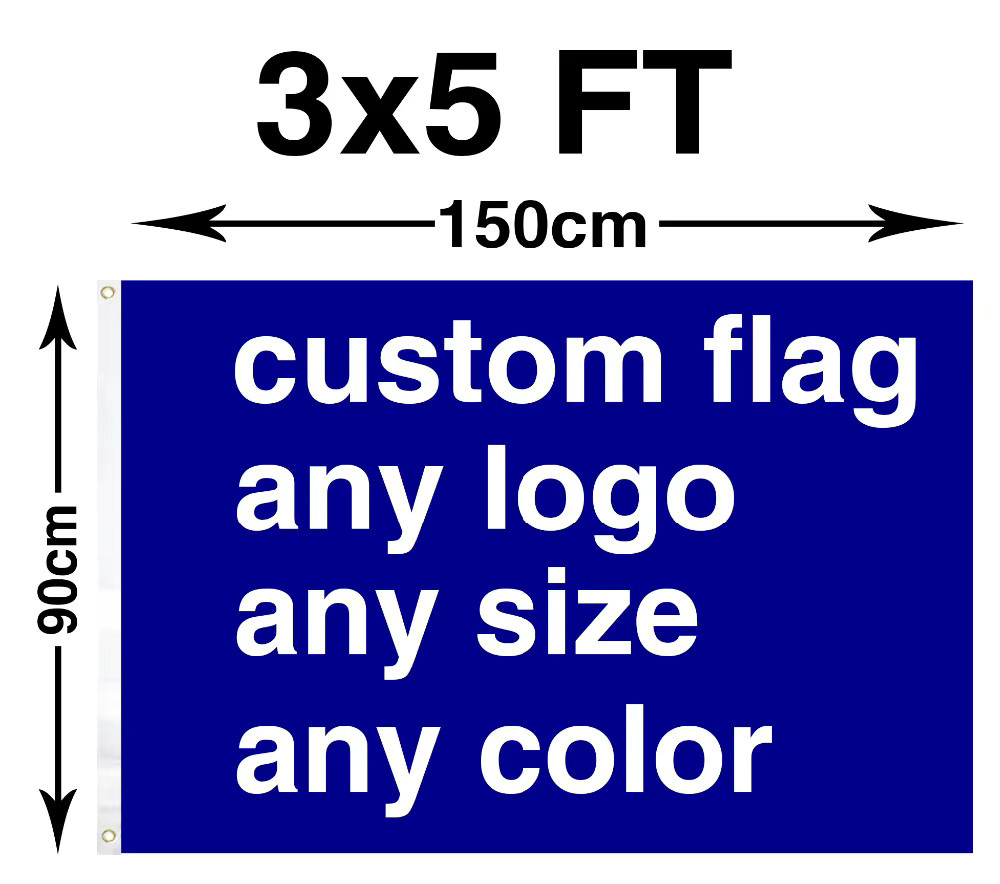 PIRATE Werbeflagge aus Polyester mit 2 Ösen, Doppel genäht, B/H: 90 x 150 cm - Bild 4