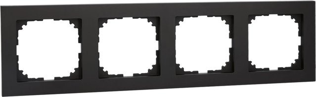 Merten M-Pure Schalter Schwarz für den Einbau - Bild 1