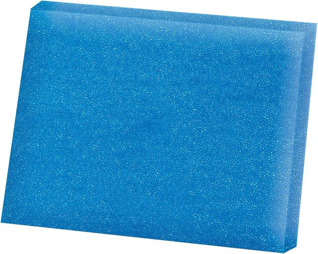 Heissner Ersatzfilterschwämme für Boxfilter, biologisch, Blau, B: 23 cm, H: 34 cm, T: 24 cm - Bild 1