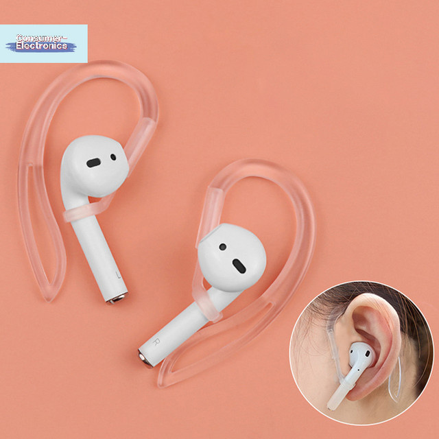 SD&HI Kabellose Bluetooth-Kopfhörer Ohrbügel in Transparent, Anti-Rutsch-Haken als Zubehör-Set für deine Ohrhörer - Bild 1