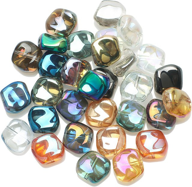 ZHUBI Kristallglas-Perlen, Schmetterling und Herz, Unisex - Bild 1