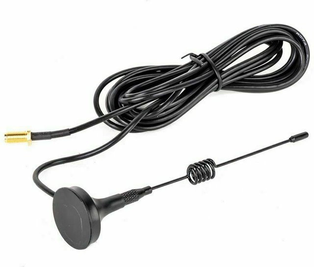 Baofeng SMA-F Dual Band Magnet Antenne in Schwarz für Walkie-Talkie UV5R und BF-888S - Bild 1