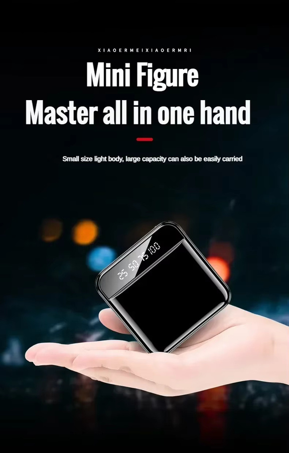 OnePlus Mini Powerbank mit 10000 mAh Kapazität und LED Digital Display in Weiß - Bild 4