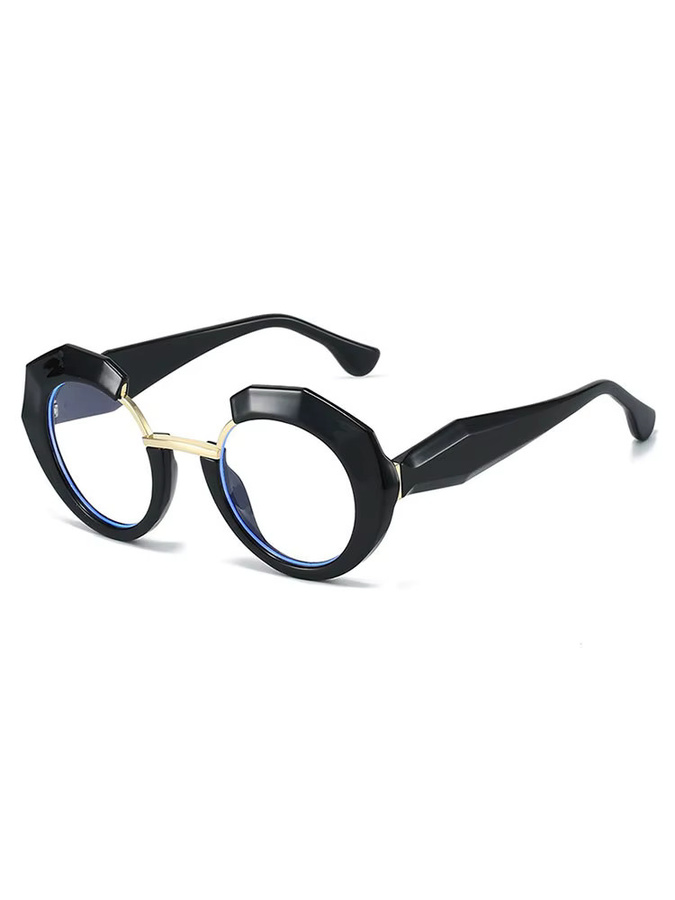 FELRES Lesebrille Damen, Vollrand, Schwarz, Blaulichtfilter - Bild 3
