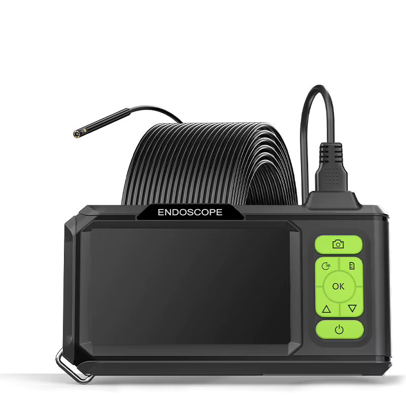 BUMBORN Industrie Endoskop Kamera mit 4,3 Zoll IPS Bildschirm, HD1080P Wasserdichte Autofokus Kamera für die Auto Inspektion, Schwarz - Bild 7