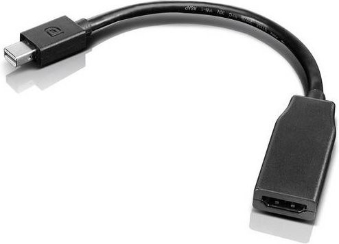 Lenovo 0B47089 Mini-DisplayPort auf HDMI Adapter in Schwarz - Bild 1