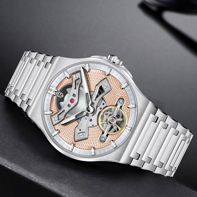 PAGANI DESIGN Armbanduhr, Automatik, Edelstahl, Saphirglas, Herren - Bild 1