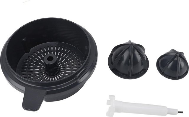 Vorwerk Entsafter-Set für TM6 und TM5 inklusive Siebkorb, Schwarz - Bild 1